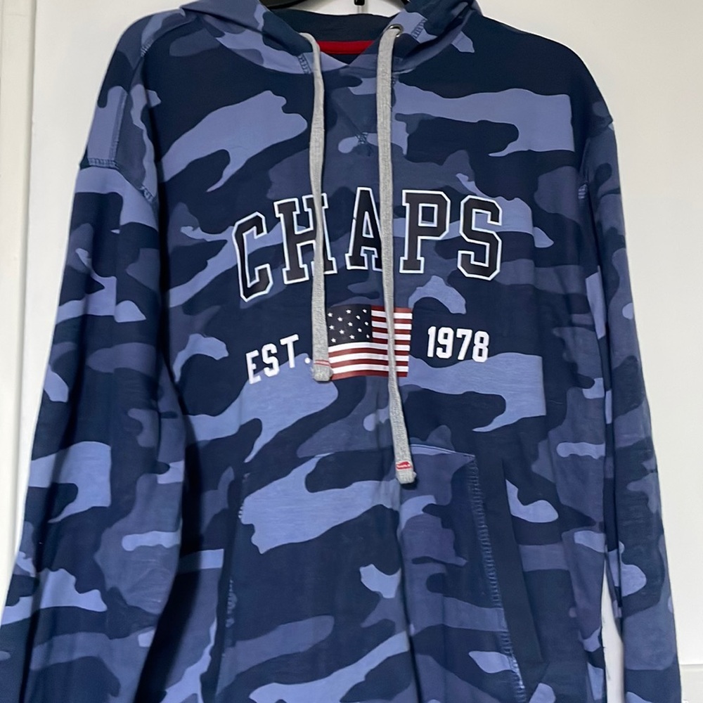 Chaps Hooded Sweatshirt XXL